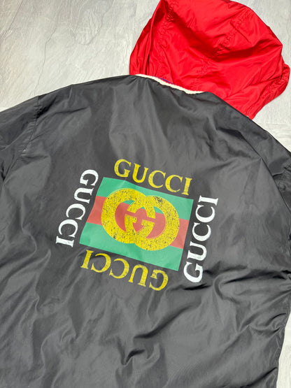 Gucci Windbreaker Size 52 (Fits Medium/Large)