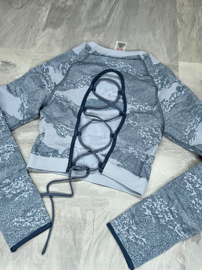 GYMSHARK Adapt Camo Lace Back Size Small