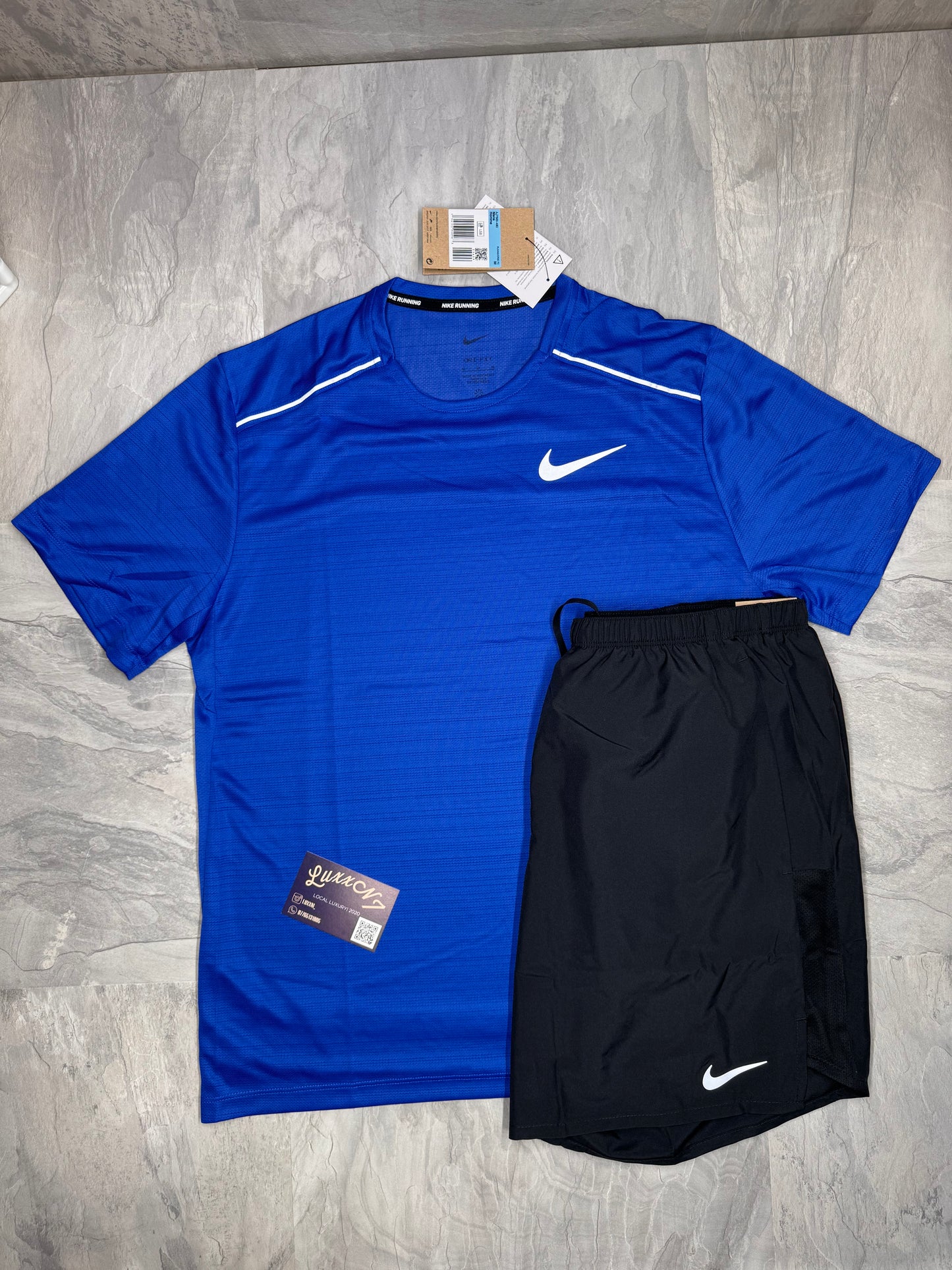 Royal Blue Nike Miler Set