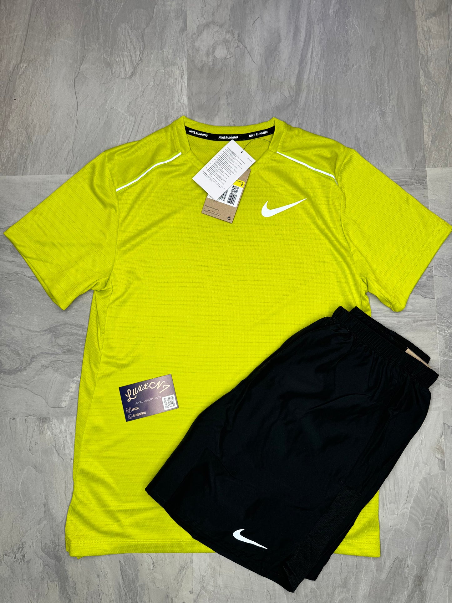 Nike Miler Set Cactus Green/Black