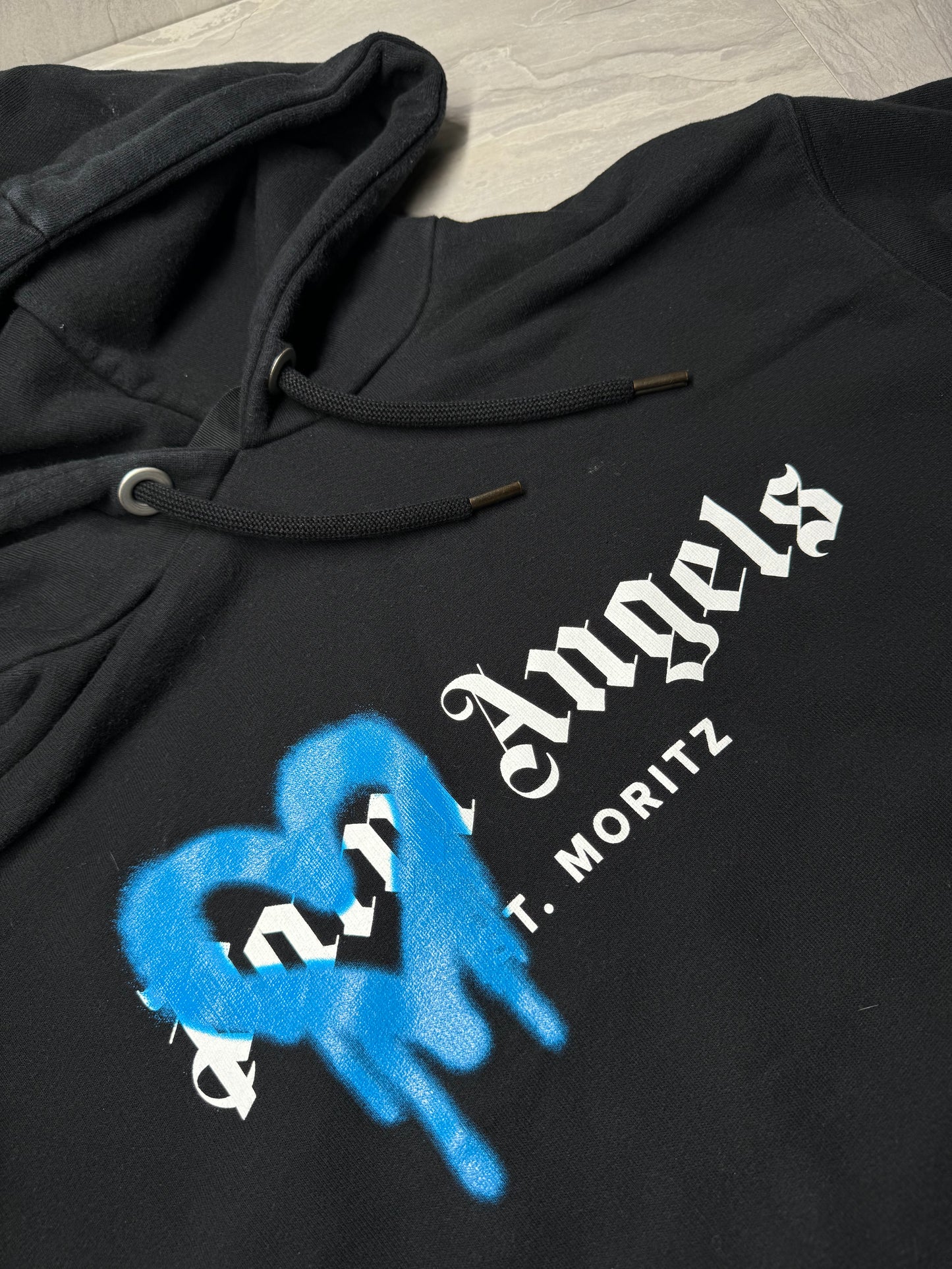 Palm Angels Spray Hoodie Size Medium