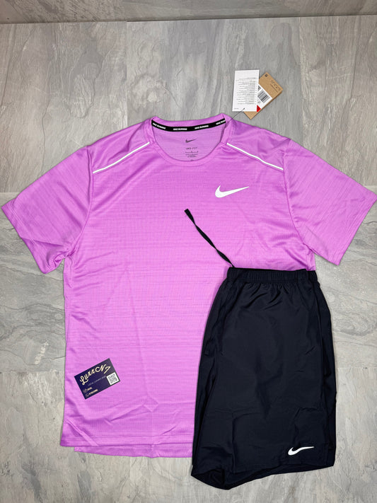 Purple Nike Miler Set