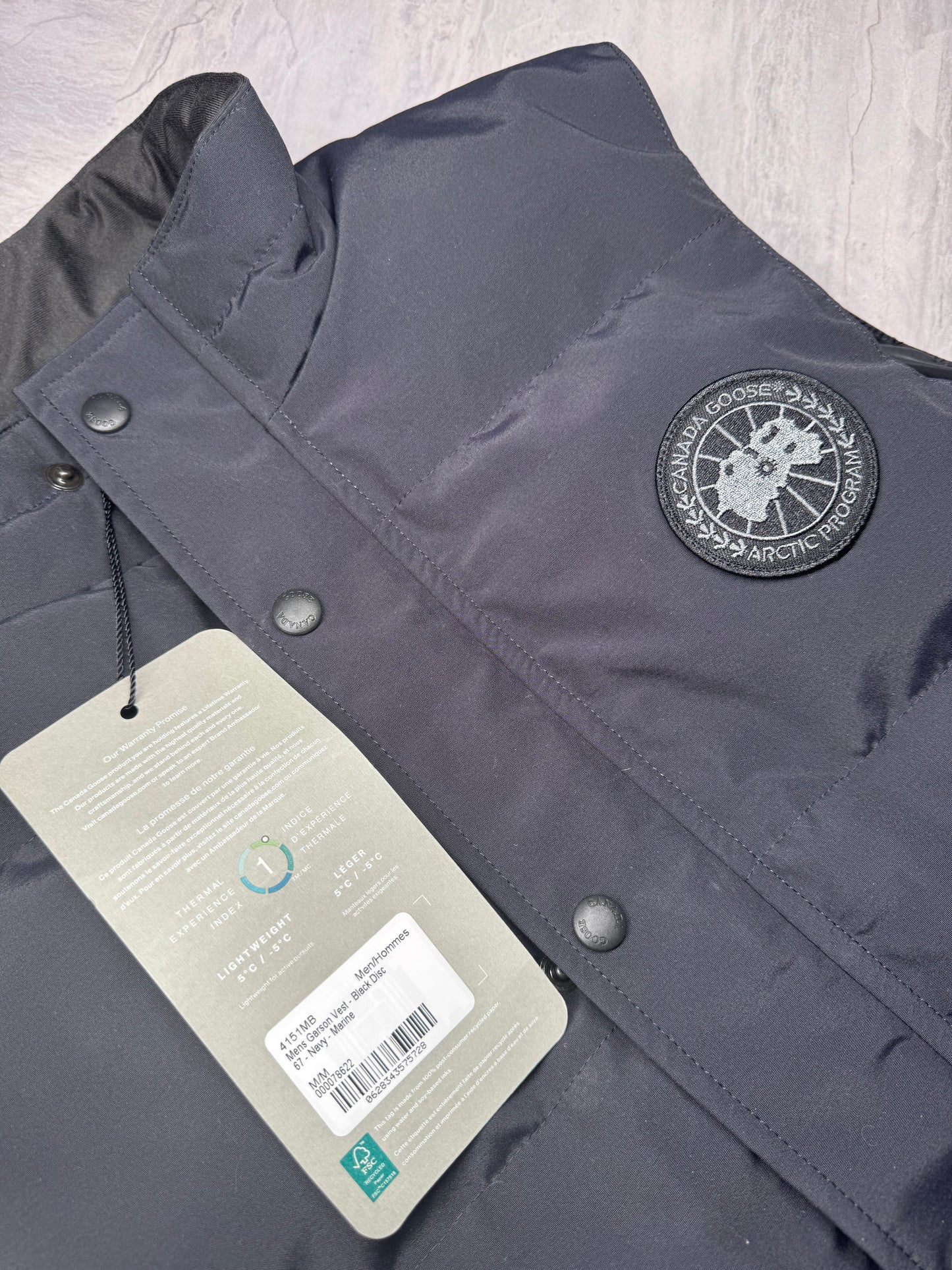 Canada Goose Gilet Navy Medium